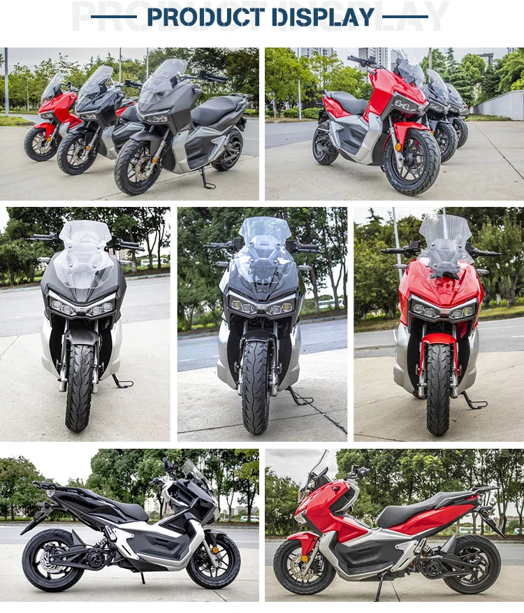 Morden Style 3000w/5000w Lithium Adult Lead-acid Battery 105 Km/h Mid Drive Motor Electric Motorcycle