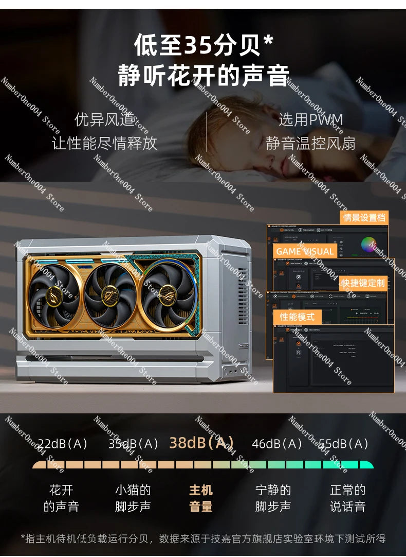 Mini Host 9800X3D/9950X3D 5080/5090 Gaming Computer