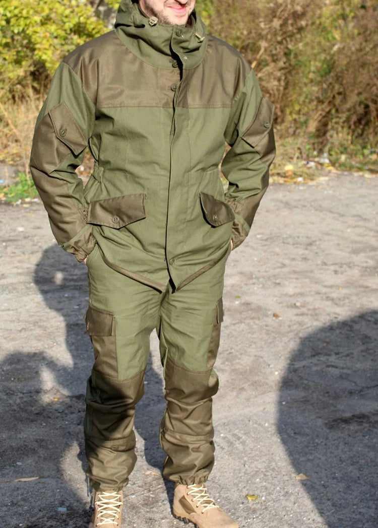 Hunting Clothes Set Gorka-3 Russian Mountain Tactical Suit Горка Camo Combat Uniform Men Outdoor Training Jacket Clothing Suits