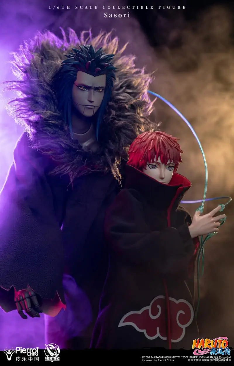 In stock RocketToys (ROC) 010 NARUTO Shippuden  SasoriFigures  Sasori Anime Model Genuine Boxed Toy Gift