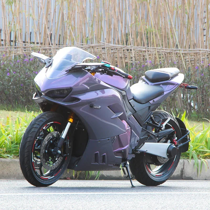 Adult 72V Sports Car High-speed Electric Motorcycle Battery Electric Motorcycle