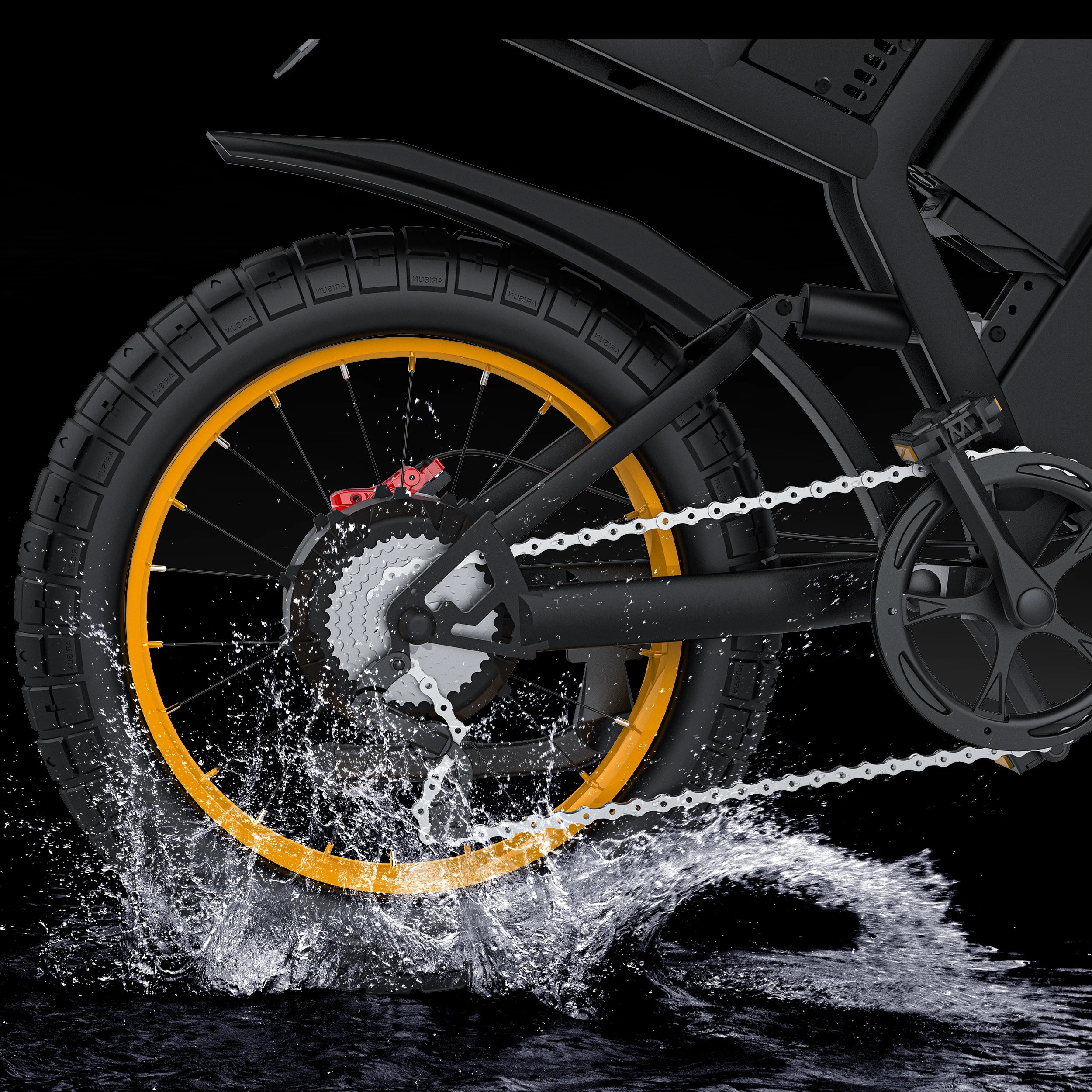 Electric bike for Adults, Dual Battery, Peak 2000W 60V,  40Ah,REMOVABLE BATTERYX2 off-road Mountain E-Bike, Electric Bicycle