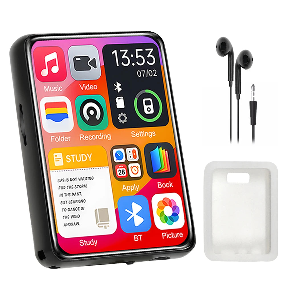 128GB Camera Mp4 Player Bluetooth Wifi Android Touch Screen Hifi Sound Music Recorder Video Mp3 Mp4 Player With Speaker FM Radio