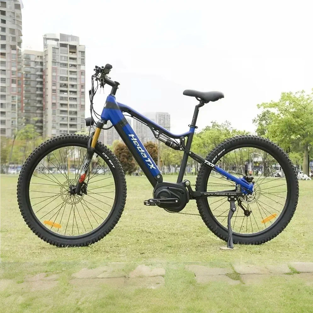 Detachable Electric Bicycle 500W Motor 48V15AH Battery E-bike 27.5 inch shock absorption mountain off-road Electric bike
