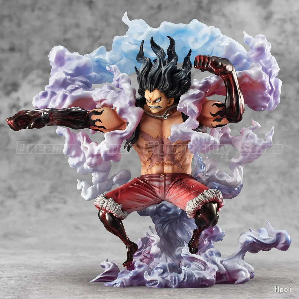 【In Stock】Original MegaHouse POP SA-MAXIMUM ONE PIECE Monkey D. Luffy Snakeman Figure Toy Model Collection