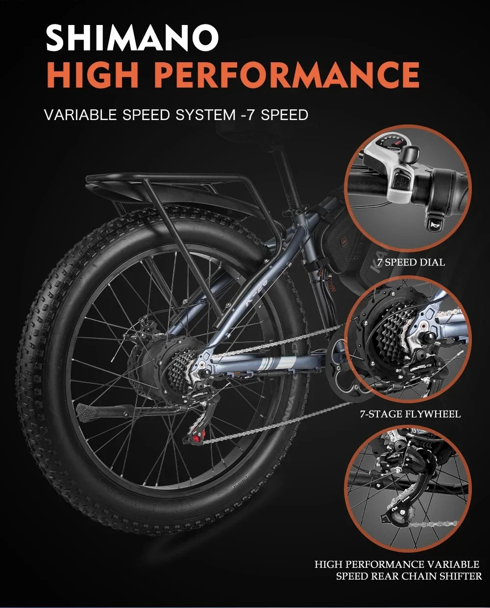 2000W Dual motor Electric Bike 21AH Lithium battery 26*4.0 fat tire urban commuter Electric bicycle 50KM/H Adult Mountain E-Bike