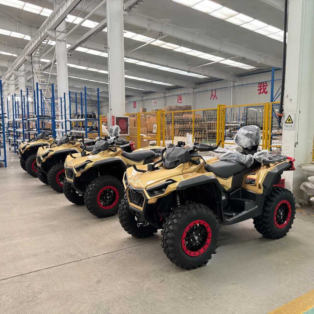 4 Wheeler Quad Bikes 1000cc Quad ATV All Terrain Vehicle Quad Bike New Automatic Design 4x4 Drive Off-road Motorcycle For Adult