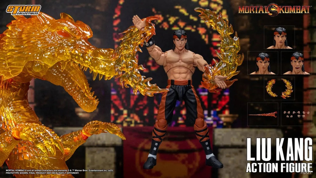 【UA】Original Storm Toys MORTAL KOMBAT LIU KANG- SPECIAL EDITION 1/2 Action Figures Model Toys Gifts
