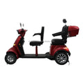 4 Wheel Mobility Scooter Double Seat Electric Scooter For The Elderly 1000W Scooter Heavy Duty
