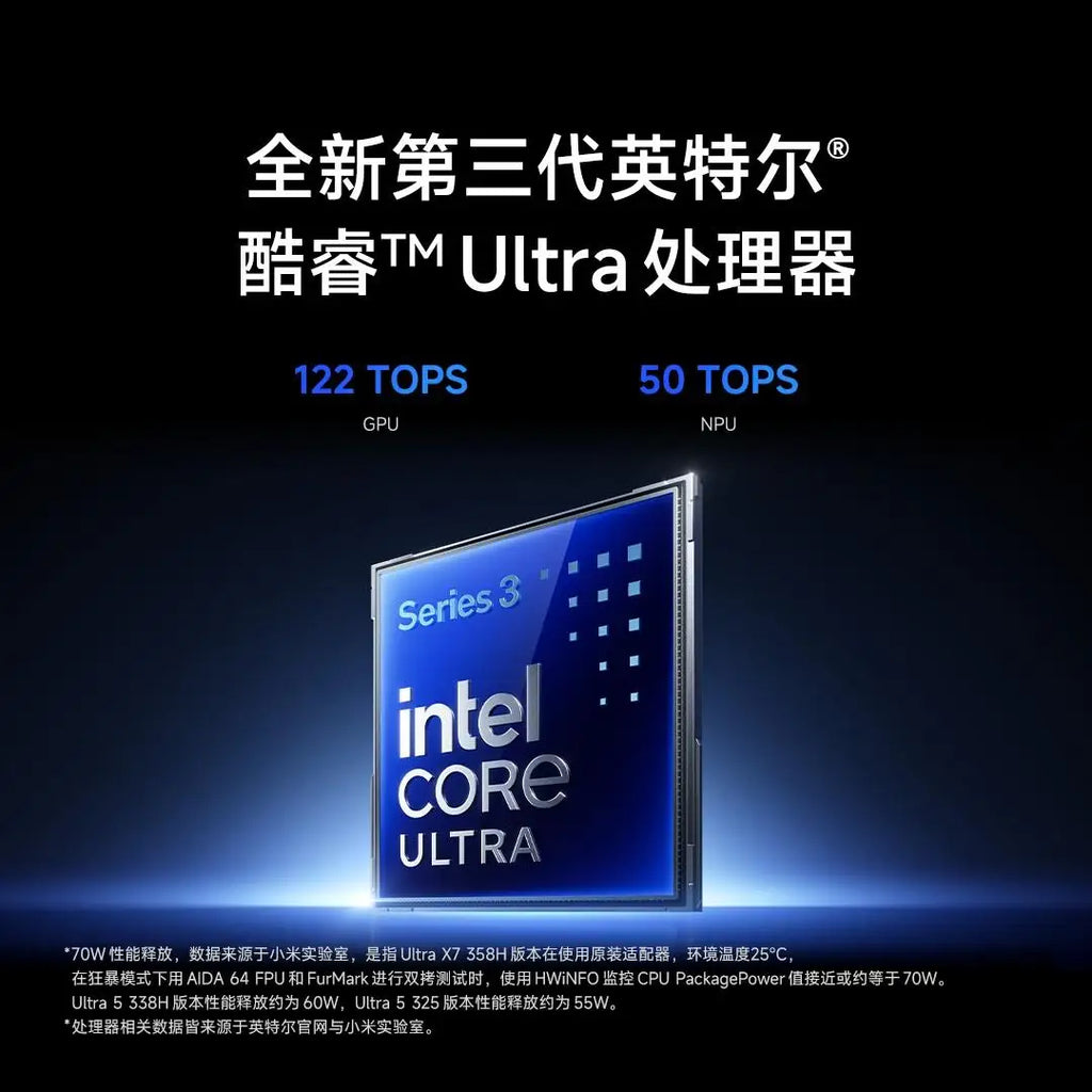 Xiaomi REDMI Book Pro 14 2026 Ultra5-338H/Ultra7-358H 32GB+1TB 14inch 2.8K 120Hz Screen Blue