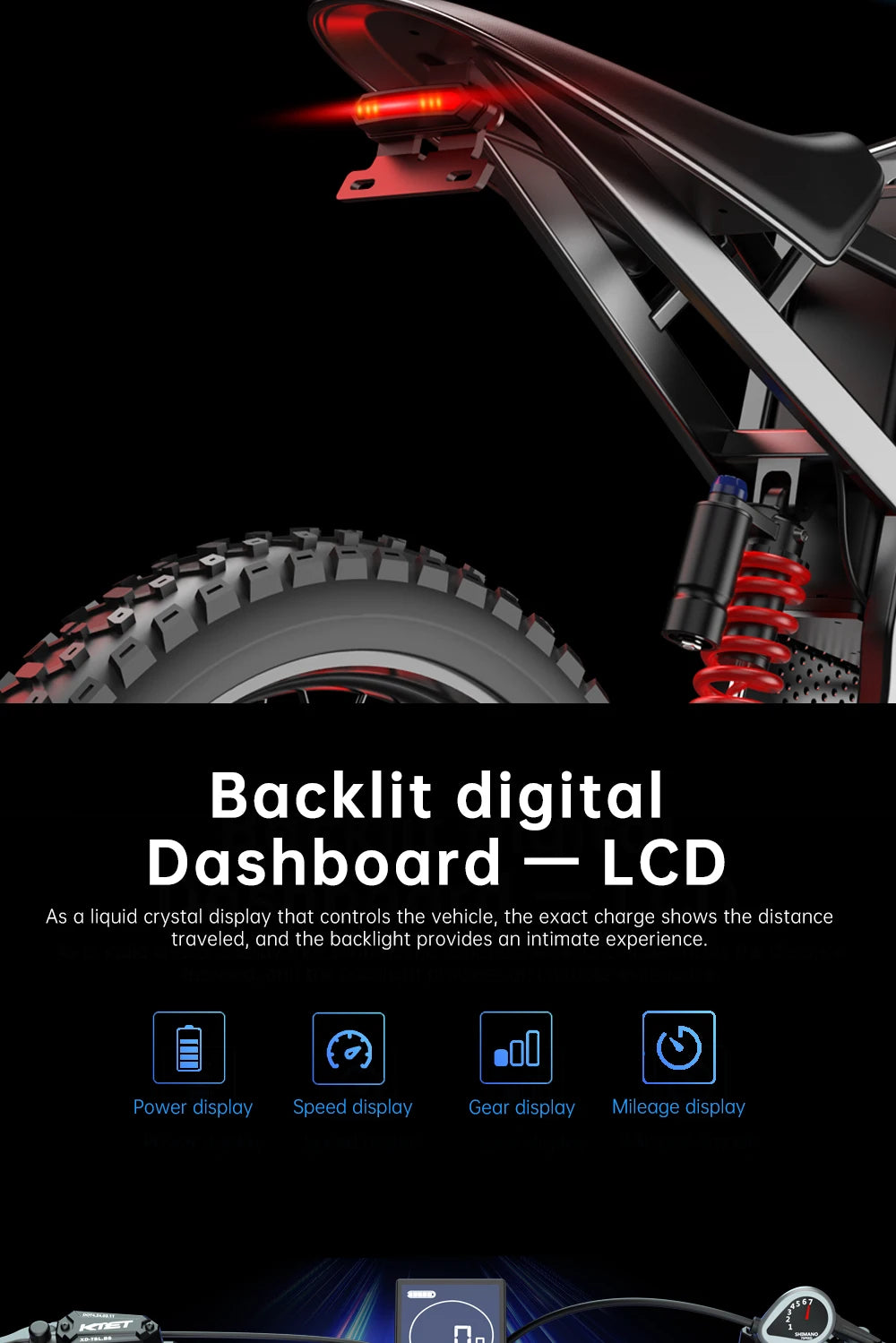 EKX X21 Max Electric Motorcycles 6000W Brushless Gearless Motors 60V30AH Lithium Battery Speed 85Kmh Adult Off Road MTB Ebike