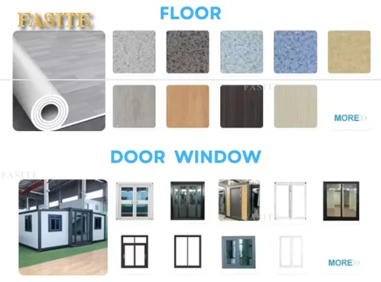 20ft 40ft 2 3 Bedroom Prefab Shipping Container Homes Prebuilt Container House Eco Friendly Solar Powered Compact Customizable