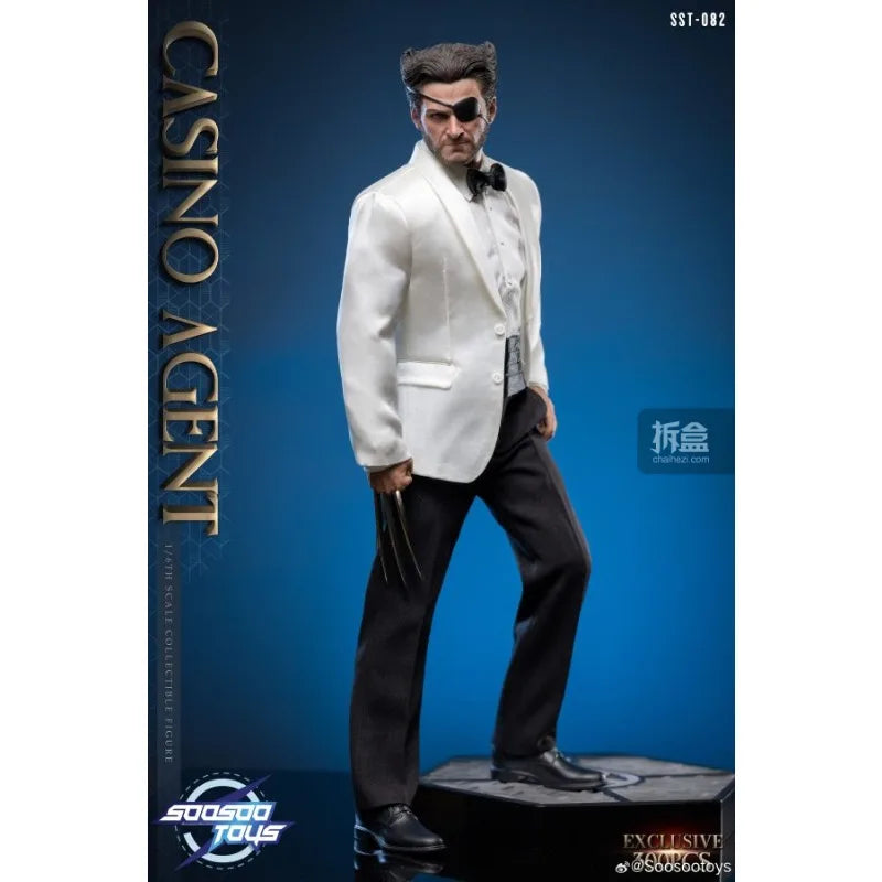 SOOSOOTOYS Genuine Casino Wolf Wolverine Wolf Uncle 1/6 Mobile Doll IRON WARRIOR Movable Finished Product Model Collection