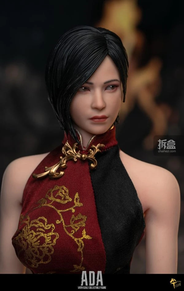 MT TOYS 1 \ 6 Action Figure Series Leon Scott Kennedy\Ada Wang Cheongsam Version Anime Action Figure Model Toys Movable Model