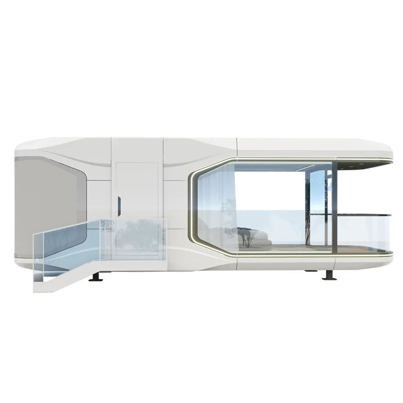 Fully Equipped Mobile Cabin Tiny Living Prefab Steel Container House Chinese Modular Hotel for Home Prefab Houses