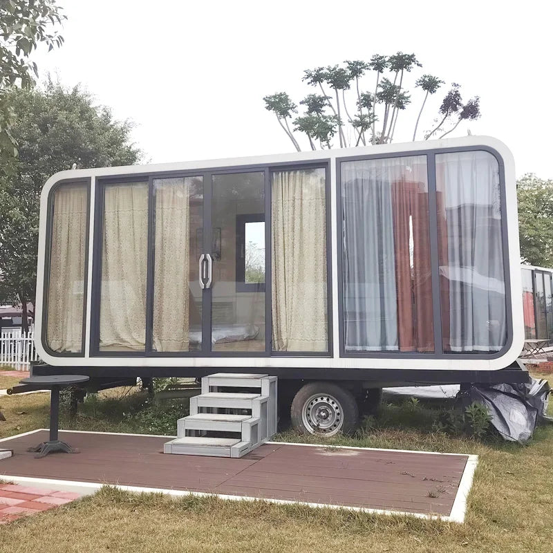 Complete Kits House Container Space Capsule Home Prefab Modular Large Hurricane Proof House Vip Room Capsule Mobile Home