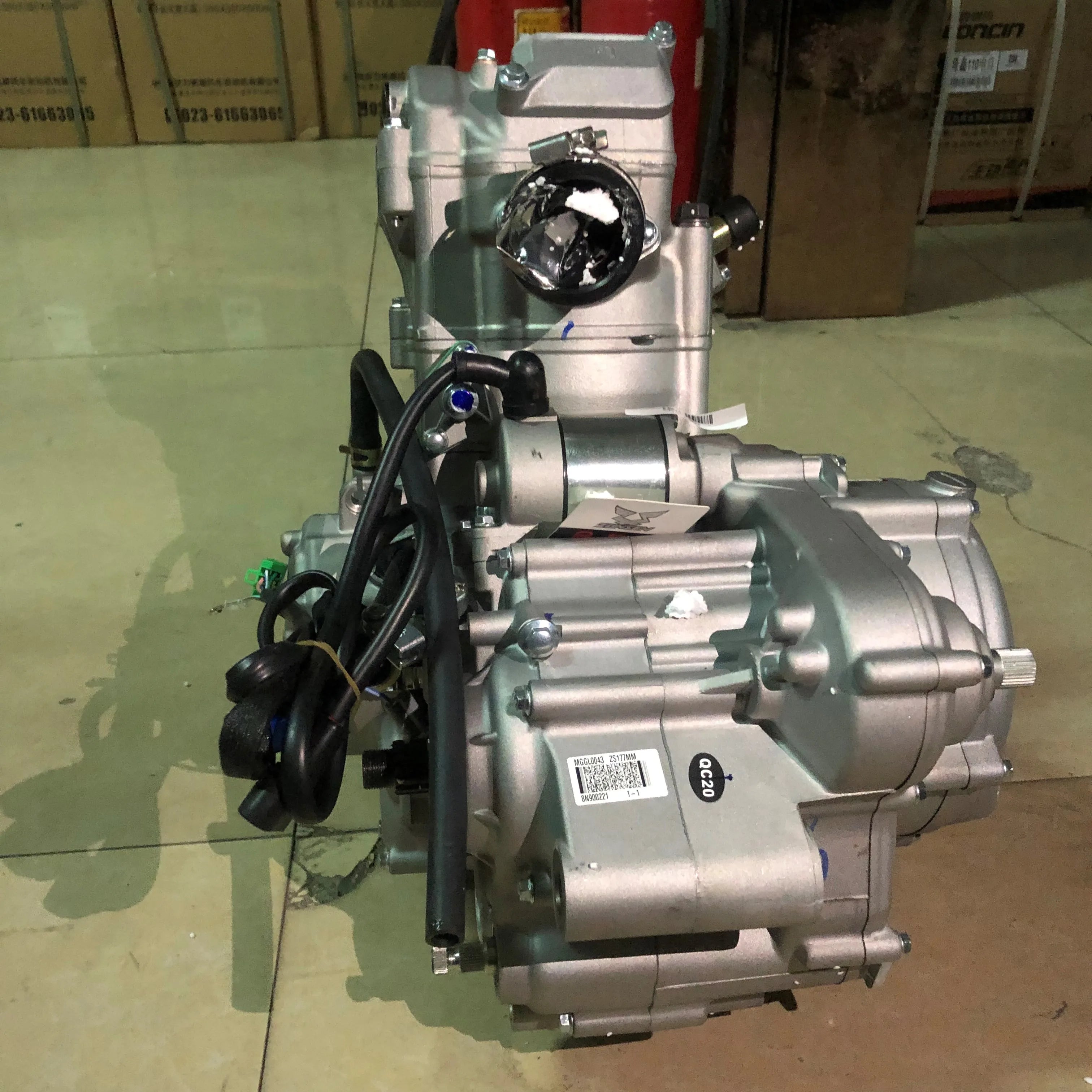 Original 250cc Engine Pit Bike Engine 250cc Dirt Bike Engine Zongshen RX3 For Dirt Bike Zongshen Nc250