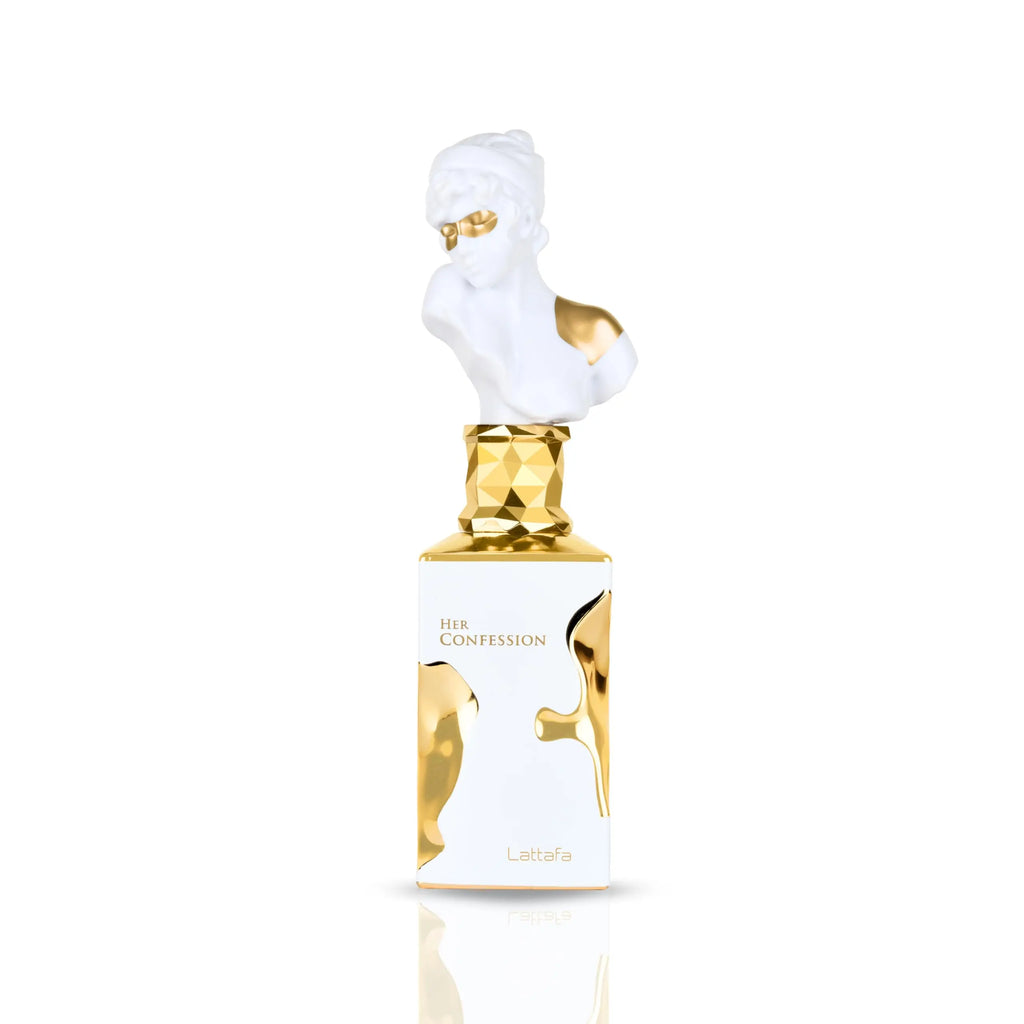 Lattafa His Confession for Men Eau de Parfum Spray Vanilla Floral Amber Musk - Eau de Parfum Long-Lasting Fragrance for Women