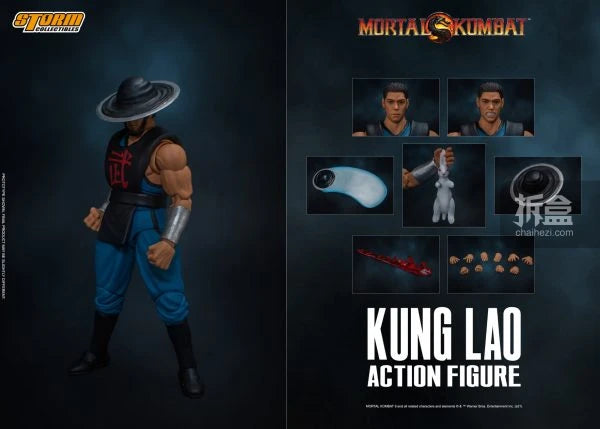 Storm Toys Genuine Mortal Kombat Series Kitaro Kung Lao Reptile Arcade Fighting Game Collection 1/12 Action Figures Model Toys