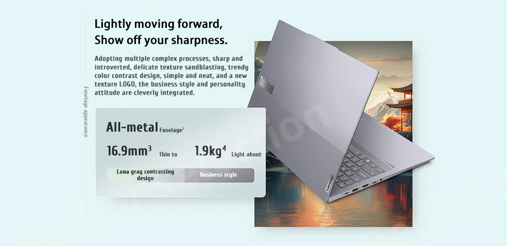 Lenovo Laptop ThinkBook 16+ 2024 AI Ryzen AI 9 365  RAM 32GB  1TB SSD AMD Radeon 880M 16-inch 3.2K LED 165Hz Screen Notebook Pc
