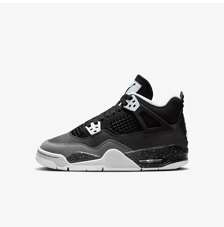 Nike genuine Air Jordan 4 GS women's large children's shock-absorbing sports shoes FQ8213-002