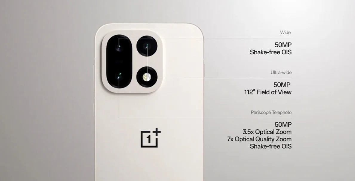2025 New OnePlus 15 Global Version Smartphone Snapdragon 8 Elite Gen 5 165Hz Display 7300mAh Battery 120W SUPERVOOC Charge