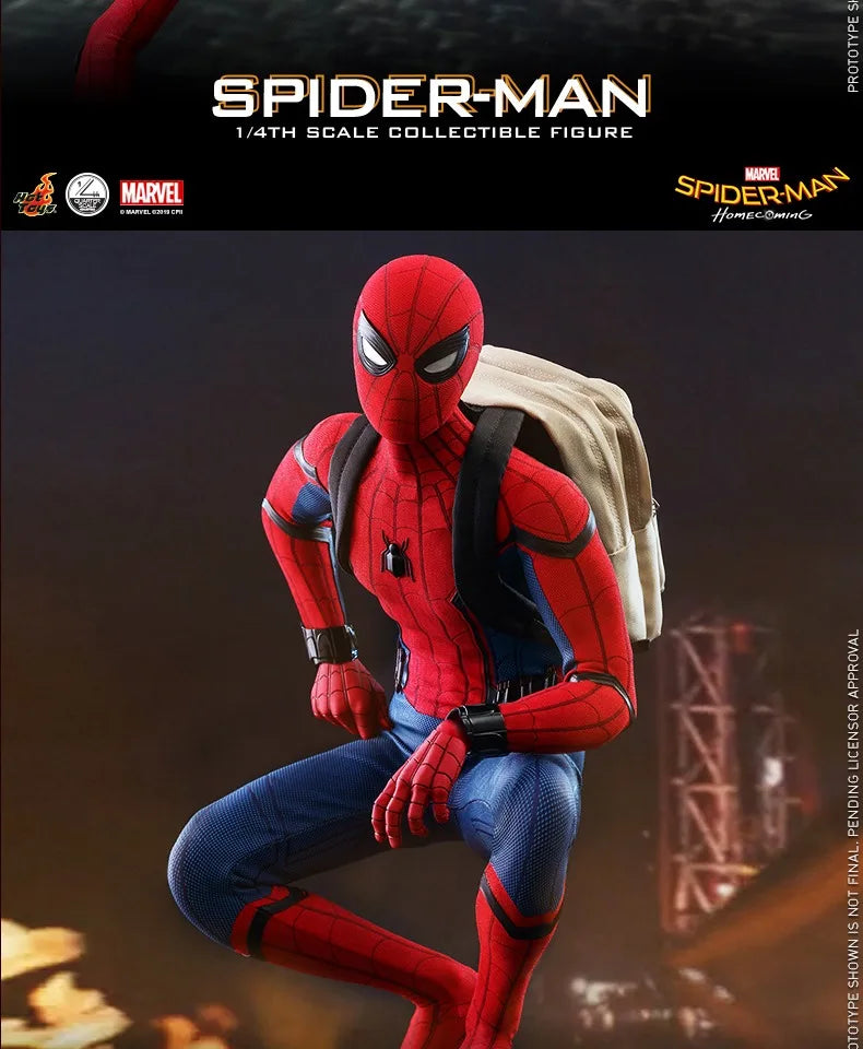 Hot Toys HT Spider-Man Hero Returns Premium Deluxe 1:4 Scale Action Figure Ordinary Luxury Spider-Man Collectible Toy