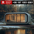 Frame Steel Living Capsule Homes Hot Selling Modular Prefab Home Luxury Modern Outdoor Prefabricated Capsule House 2 Bedroom