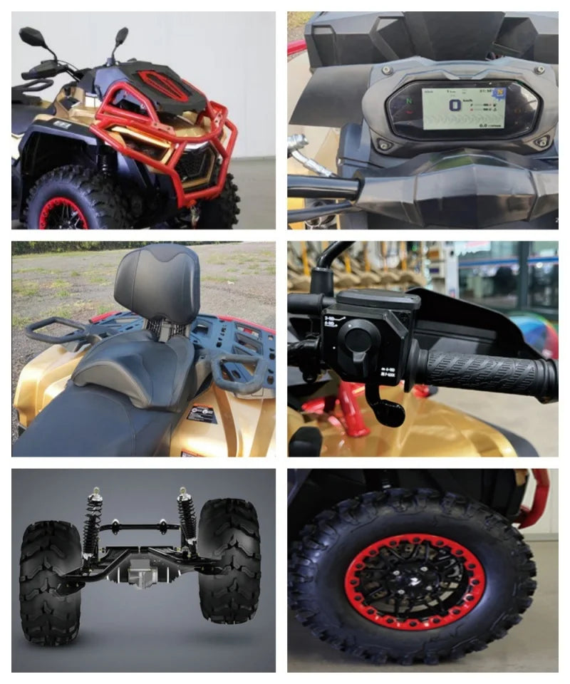 2025 New CE EPA 350cc 500cc 1000cc Side by Side Ssv Gasoline Utility Vehicle 4 Seater off Road 4WD Farm 4X4 UTV for Adults