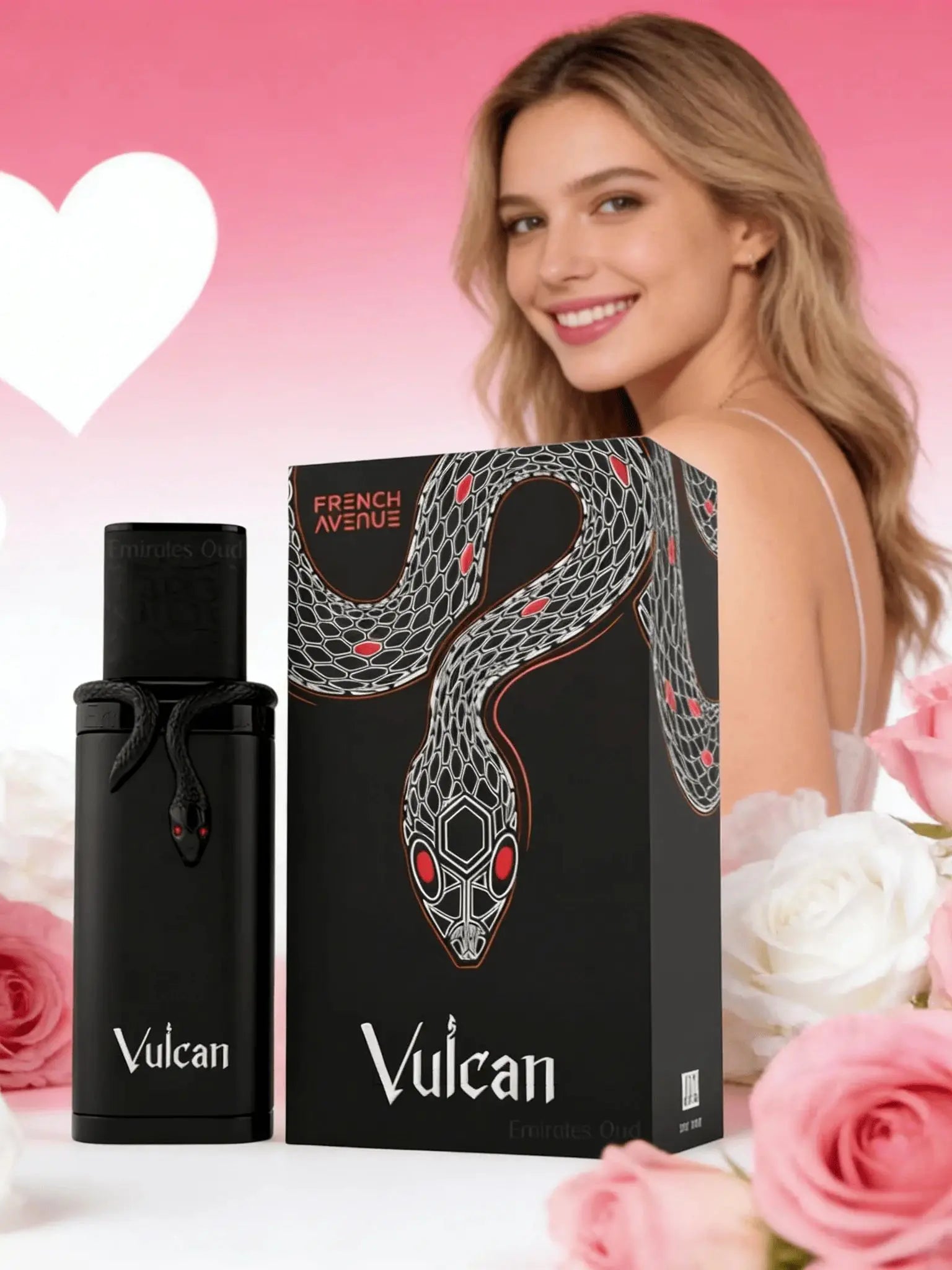 FRENCH AVENUE VULCAN BLACK FRIDAY EXTRAIT DE PARFUM SPRAY FOR MEN 3.4 Oz/ 100 ml