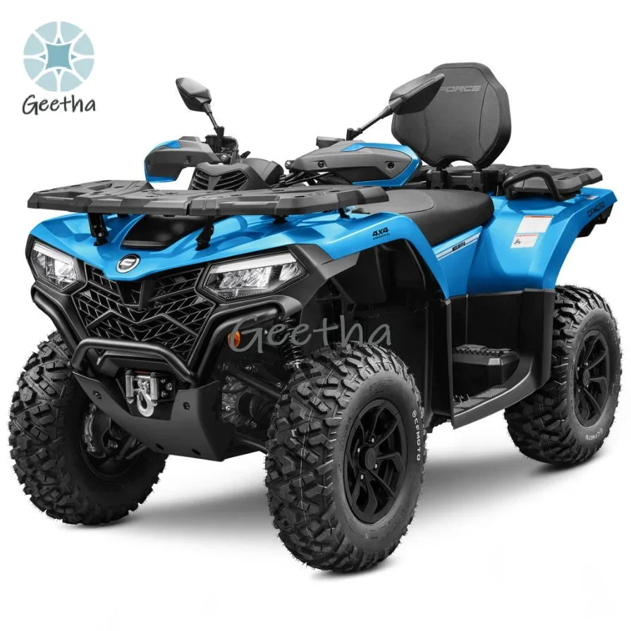 ForFactory Wholesale 4*4 Two-seater Adult All-terrain Off-road Vehicle CFMOTO 520L Four-wheel Motorcycle ATV/UTV