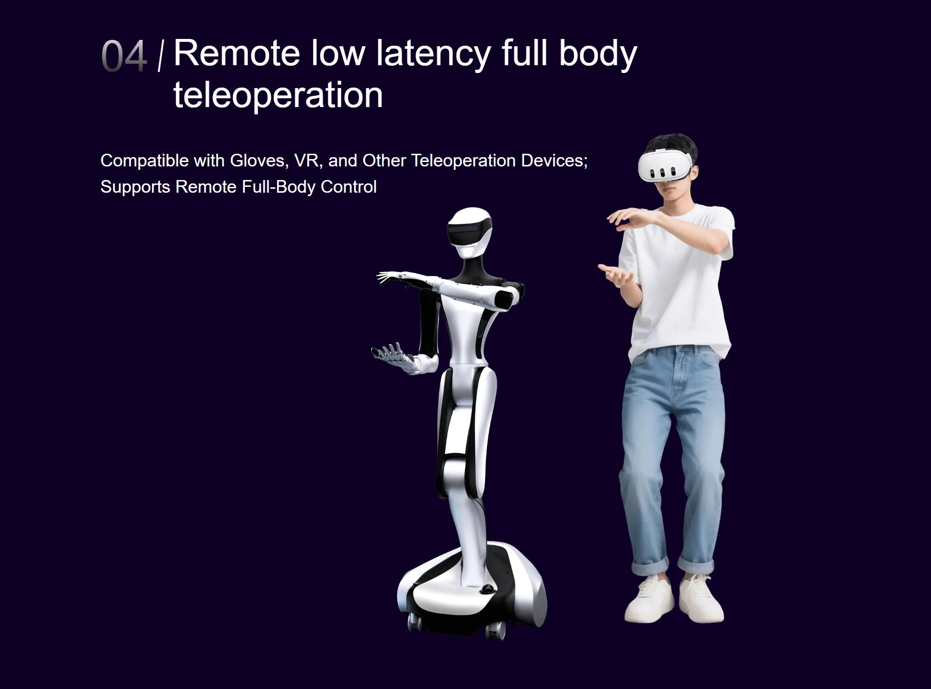 ROBOTERA Q5 Wheeled Humanoid Robot