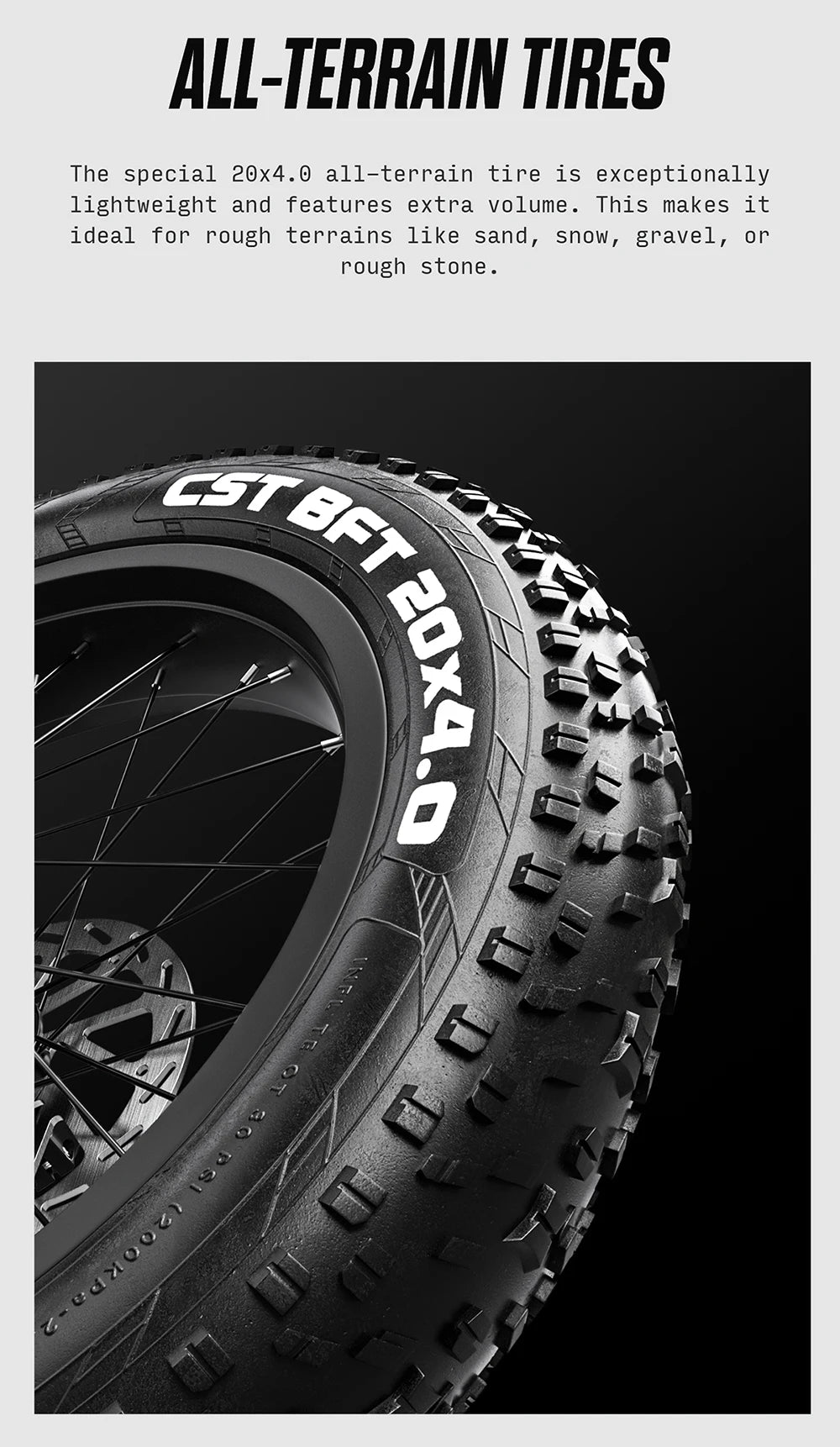 Powerful 20" Fat Tire E-Bike 1500W 60V 40MPH Electric MountainBike for Adventure