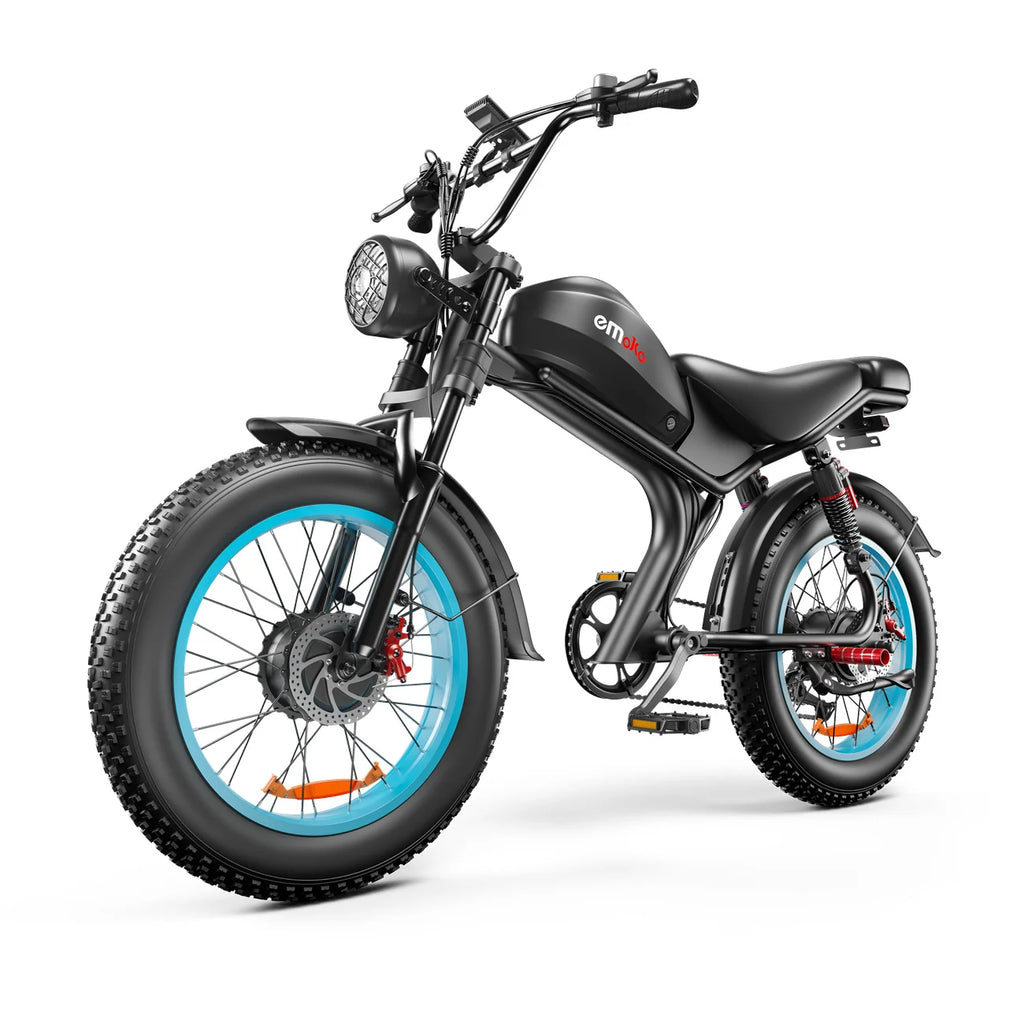 emoko C93 E-Bike 2000W Dual Motor 48V23Ah Battery Mountain off-road Fat Tire Electric Bike Dual Hydraulic Brake Electric Bicycle