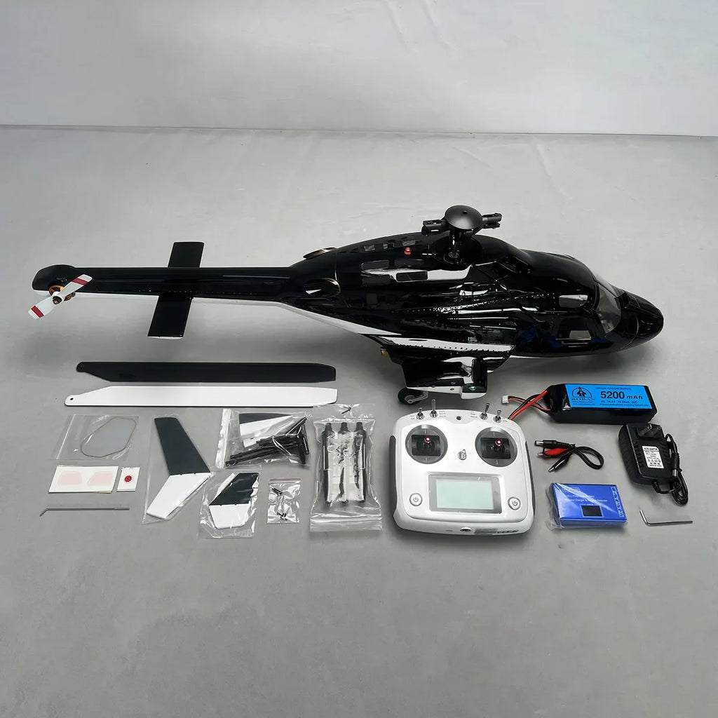 Roban 470 Size Airwolf RC Helicopter GPS Mode X2 Flight Control System LED Lighting System RTF Version