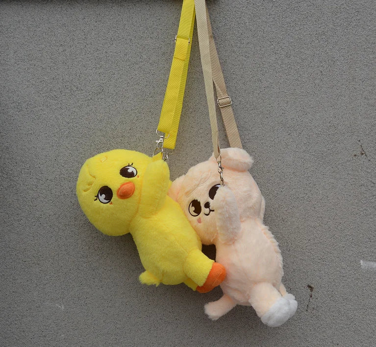 New SKZOO Stray Kids SKZ Fans Straykids POP up Week Plush Animal Crossbody Bag Children Adult Fans Gift K-POP Decoration