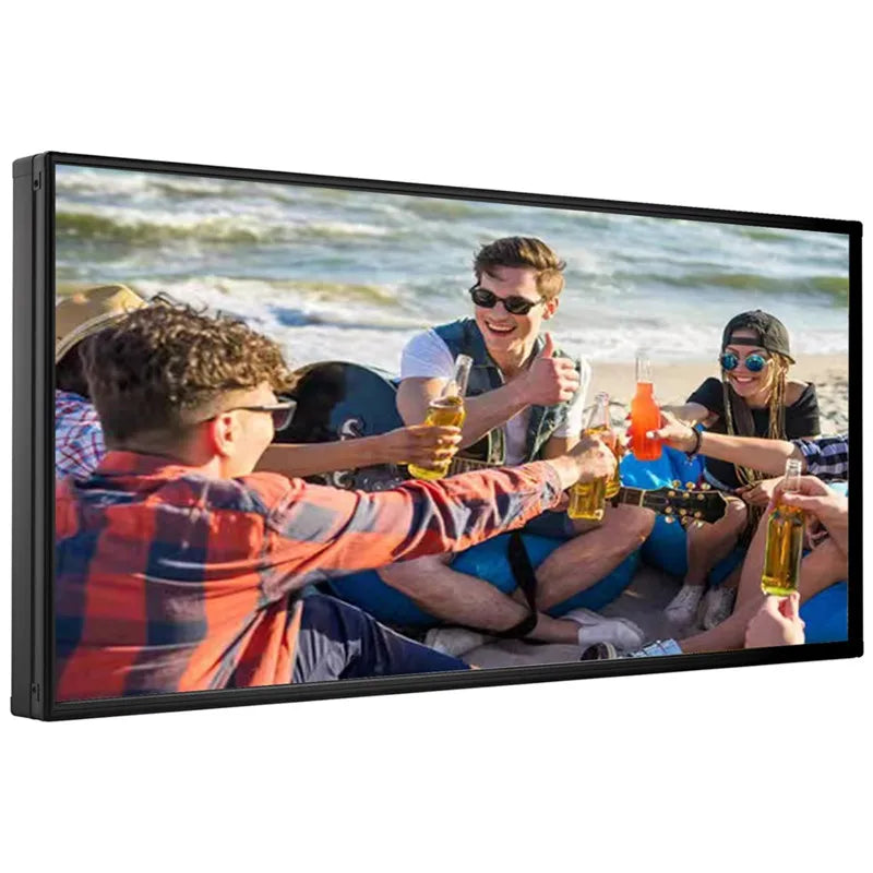 P5 Programmable LED Sign 65" x 33" For Outdoor With Waterproof IP45 LED Display Screen WiFi+USB LED Scrolling Message Board