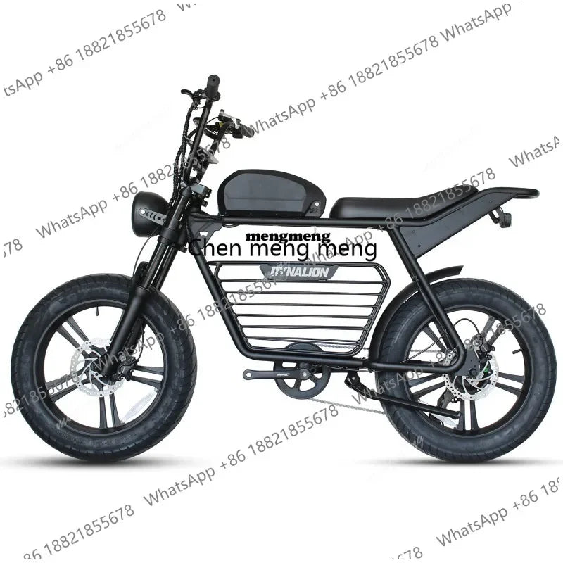 D185 Fatbike Electric Fat Tire Tyre Bike Electric Mountain Bike Front Suspension Off-road Adult E Electric Dirt Bike E-bike Dirt