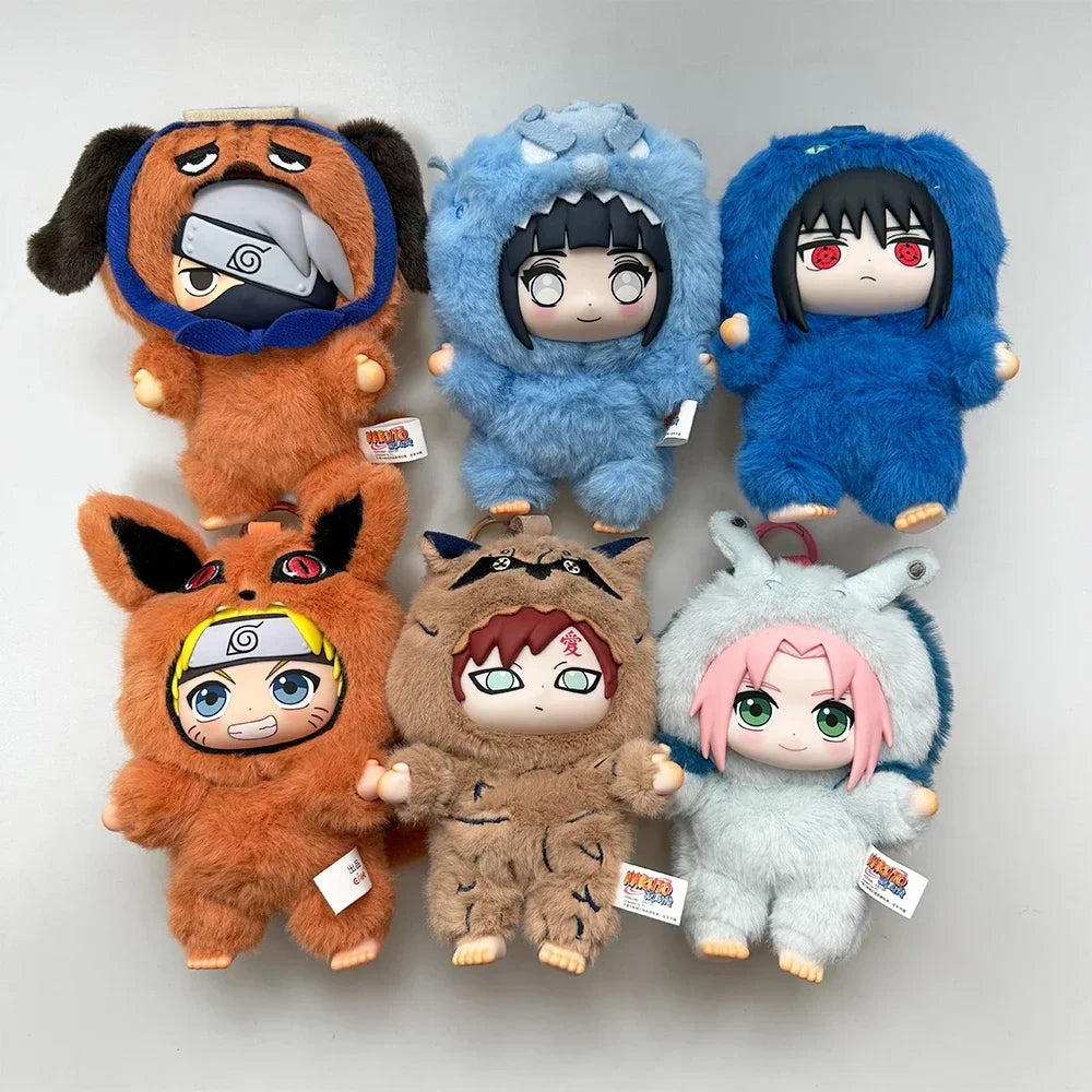 @@ TOPTOY Cartoon backpack pendant, anime peripheral gift box, Naruto Blind box gift, Naruto Shipship Party series