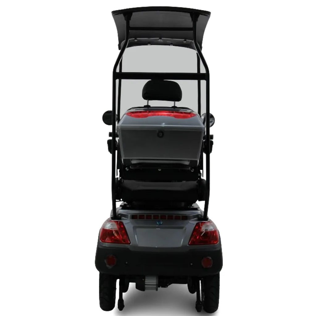 Modification Hot-selling 4-Wheel Electric Mobility Scooter with Canopy Roof Max 25km/h Long Range Outdoor Travel for Adult