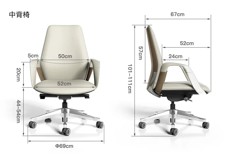 Design Cushion Office Chair Aesthetic Modern Gaming Ergonomic Office Chair Luxury Executive Chaise De Bureau Home Furniture