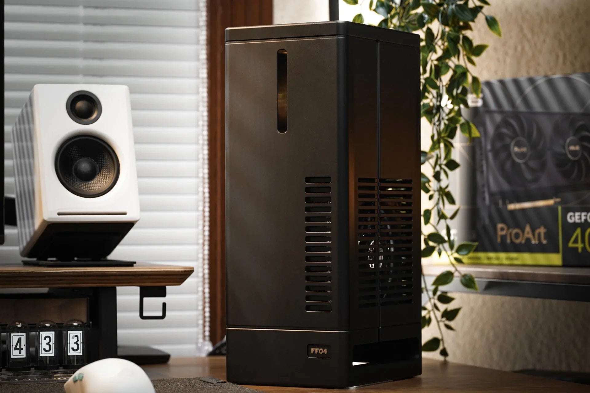 CNC ALLUMINIUM XIKII INDUSTRY ProArt FF04 ITX Gaming Case PC Vertical Under 10 Liters COMPUTER CASES ONLY