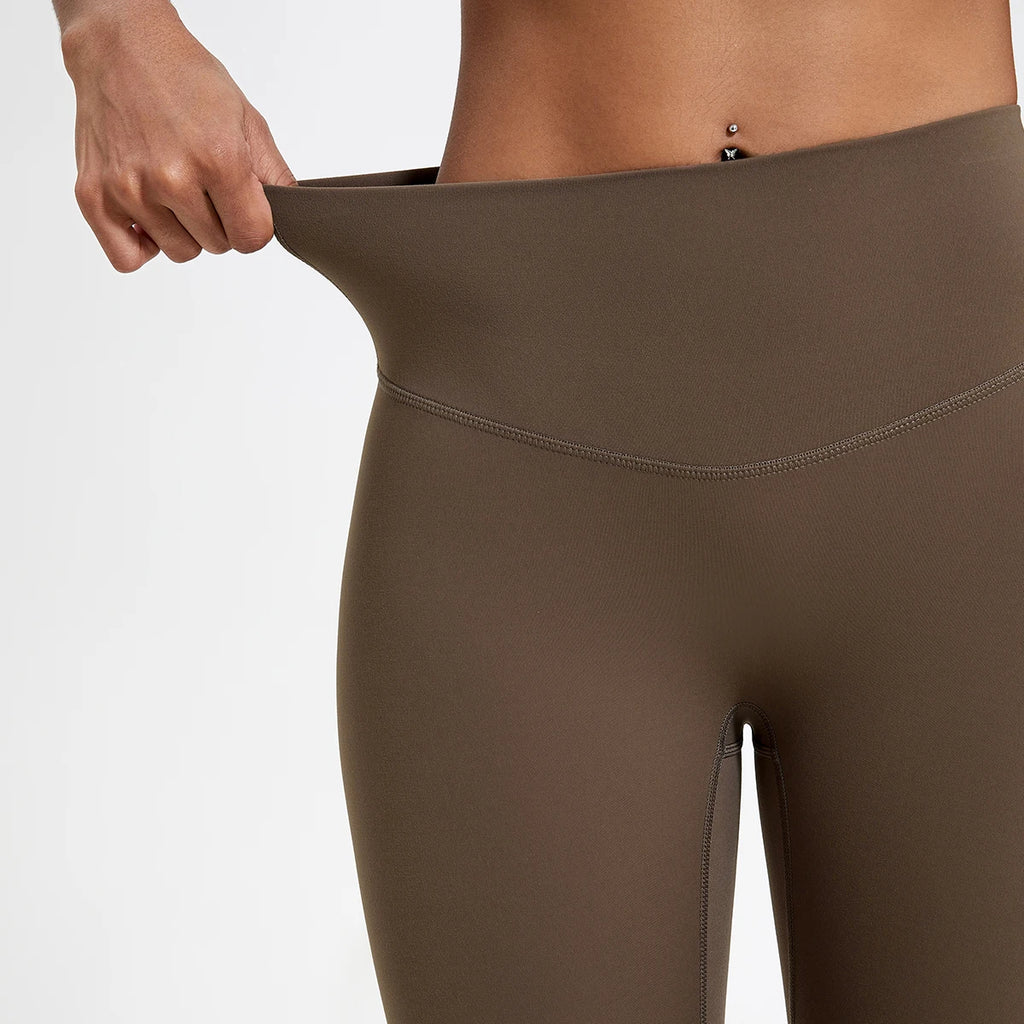 Hearuisavy Super Soft Fabrics High Waist Leggings Quick-Dry Gym Yoga Pants Running Workout Tights Push Up Sports Leggings Women
