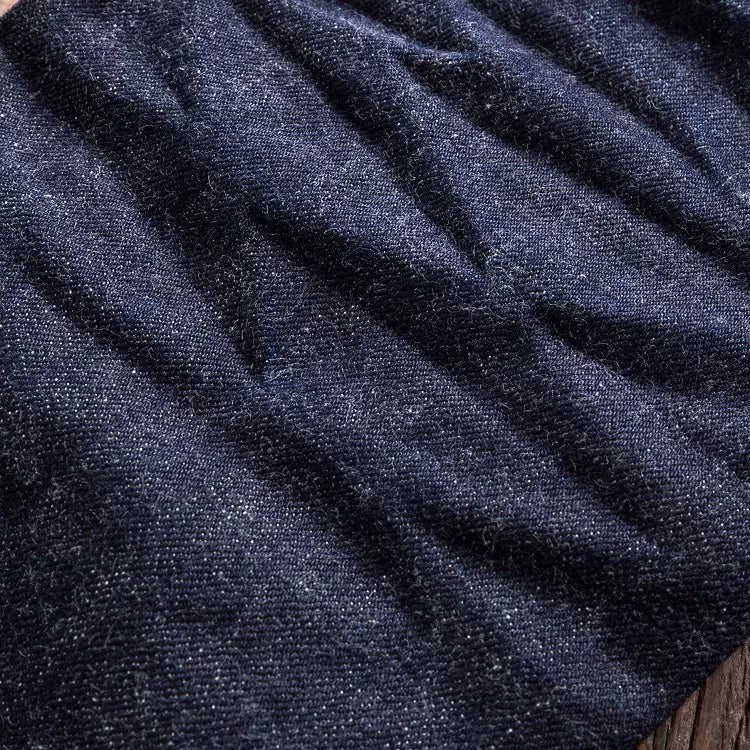 SD107-0001 Red Tornado Heavy Weight Indigo Selvage Unwashed Pants Unsanforised Thick Raw Denim Jean 17oz