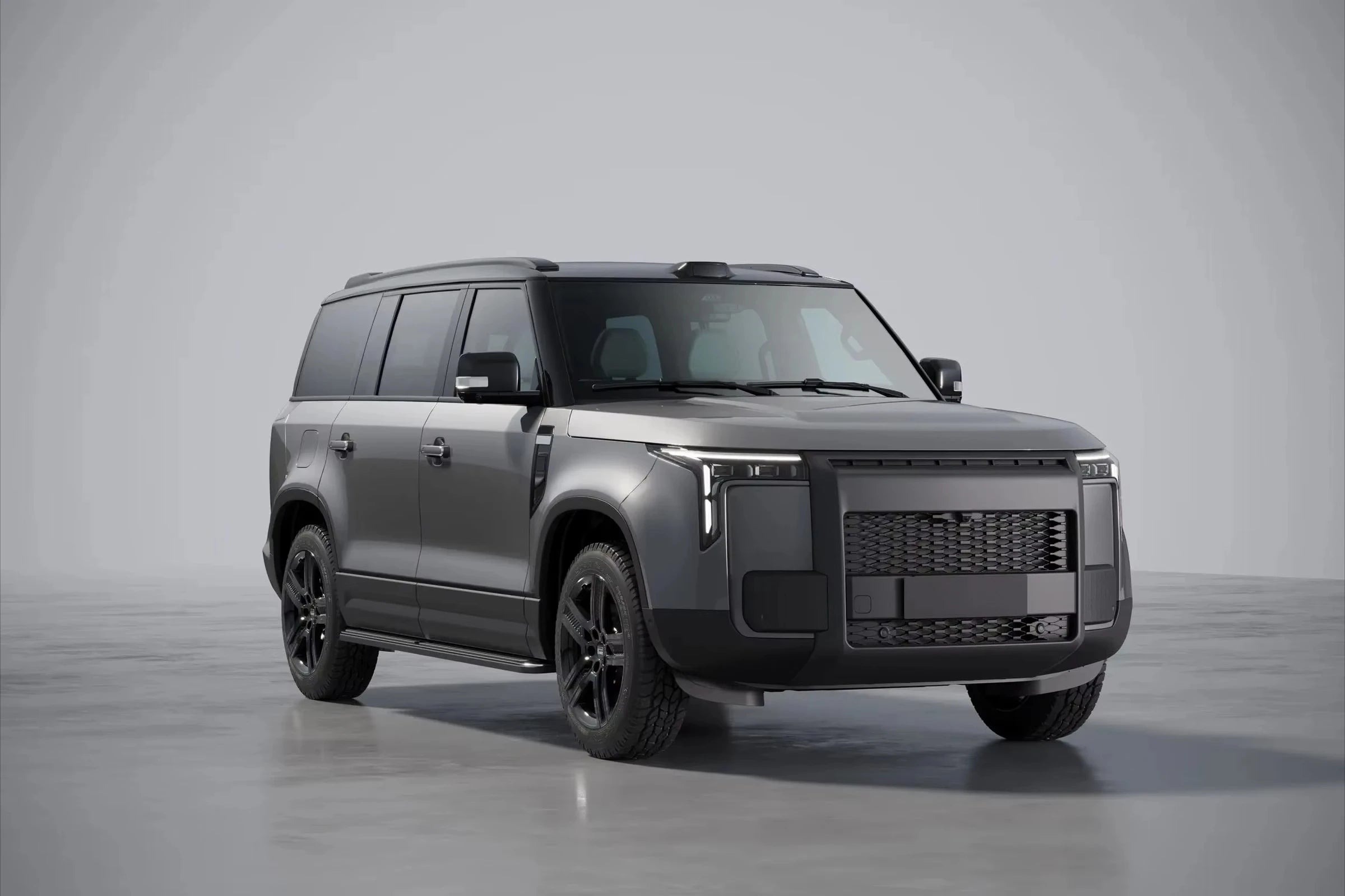 EV Suv Polar Stone 01 Jishi 01 automobile 2025 Electric Car 1.5T Exclusive 6 7 Seater 235km Hybrid New Energy Vehicles