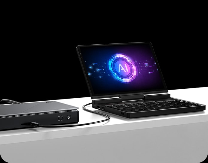 【Hot Sale】GPD Pocket4 2026 Latest AMD AI 9 HX 370/8840U 64GB 2TB NVMe 8.8" 2560×1600 144Hz 2-in-1 Laptop Tablet Palm Size MiniPC