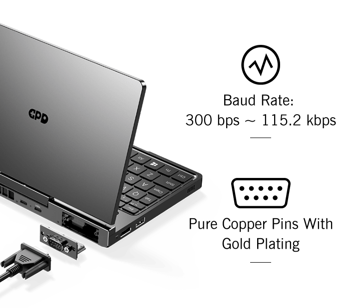 【Hot Sale】GPD Pocket4 2026 Latest AMD AI 9 HX 370/8840U 64GB 2TB NVMe 8.8" 2560×1600 144Hz 2-in-1 Laptop Tablet Palm Size MiniPC